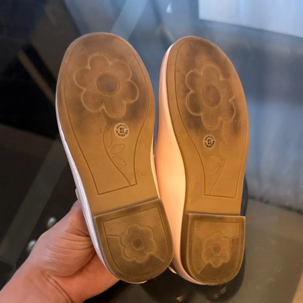 Christie & Jill Blush Pink Mary Jane Dress Shoes for Kids